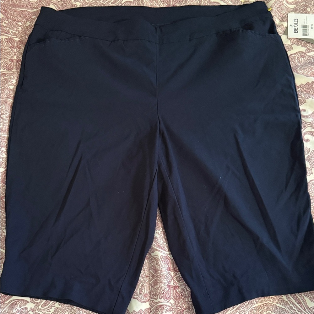 Coral Bay Women's Navy Blue Shorts